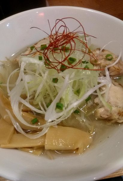 「金のとりそば（今月限定）」@まっちゃんラーメン 一筋 葛飾立石本店の写真