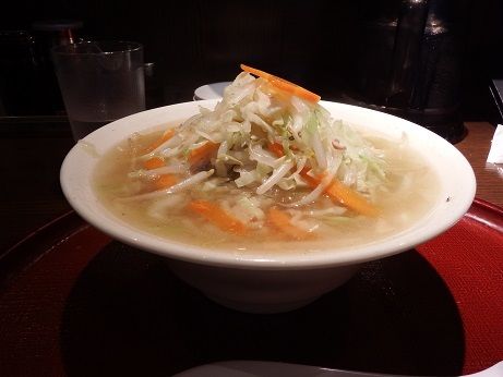 「タンメン～野菜２６０ｇ～」@餃子とタンメン 天の写真