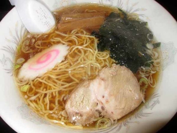 「ラーメン　500円」@大釜 本店の写真