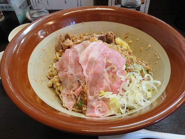 「限定あんかけ油そば」@ラーメンどでん 大宮店の写真