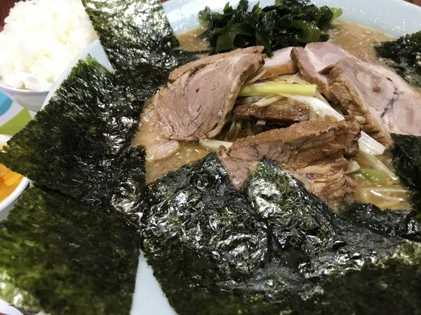 「ネギみそチャーシューメン 1,000円 半ライス 150円」@ラーメンショップ 月夜野バイパス店の写真