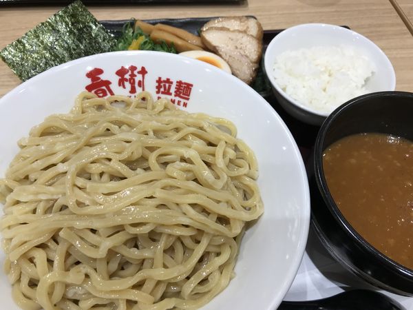 「辛魚介豚骨つけ麺 930円」@えび豚骨拉麺 春樹 南砂町スナモ店の写真