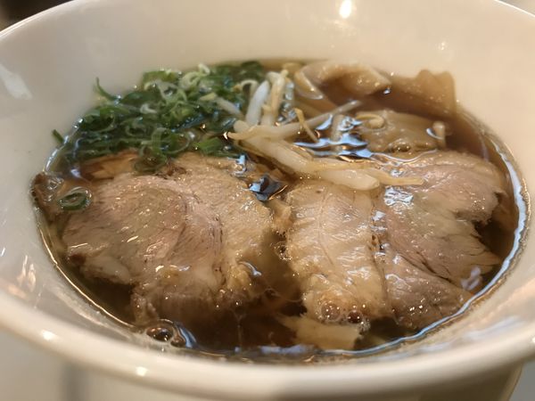 「らーめん定食 醤油 800円」@ぺぺらーめんの写真