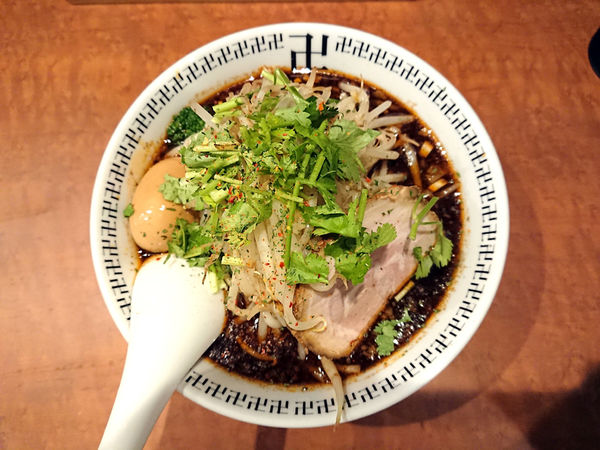 「スパイス・もやしラー麺」@スパイス・ラー麺 卍力 秋葉原店の写真