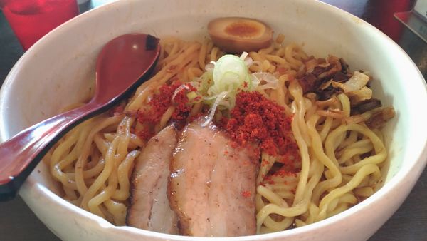 「からしめん特盛り」@ら～めん からしや 葛西本店の写真