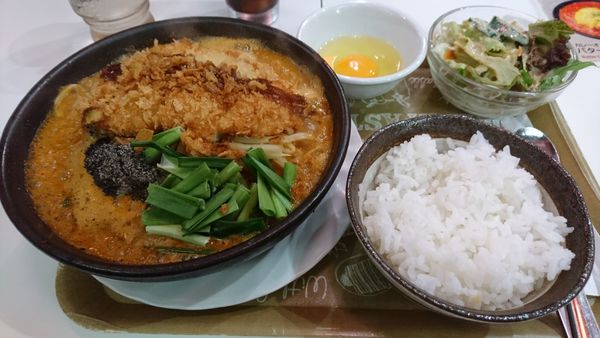 「【夜】満州トロトロ坦々油そば」@ひまわり食堂の写真