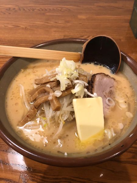 「味噌バターミルク」@札幌ラーメン めんくらの写真