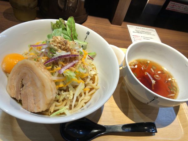 「まぜそば（醤油・並）」@まぜそば専門店 シン・アジトの写真