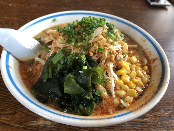 「激辛ネギ味噌ラーメン」@らーめん かざみどりの写真