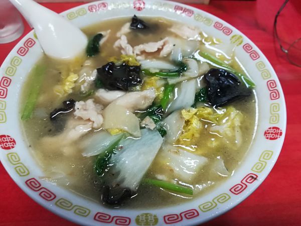 「10/14 とり塩ラーメン大盛り1,000円」@彩鳳の写真