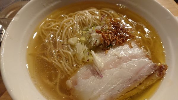 「塩（大盛、弁天の日）」@拉麺 弁tenの写真