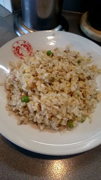 「半チャーハン」@中華そば リバティの写真