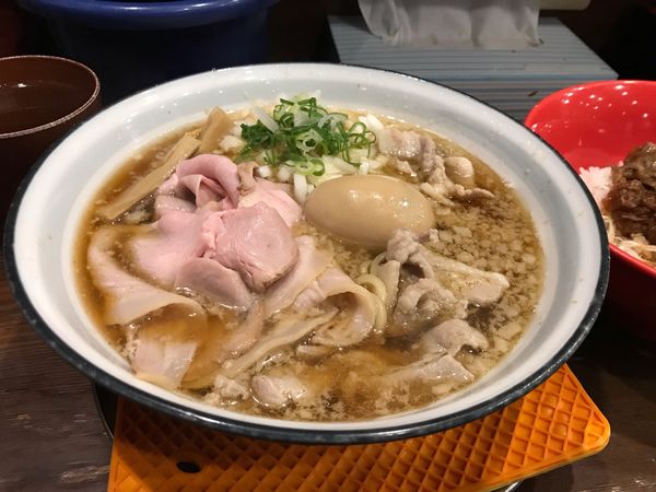 「創作ラーメン   あっさり肉そば」@まりお流らーめんの写真