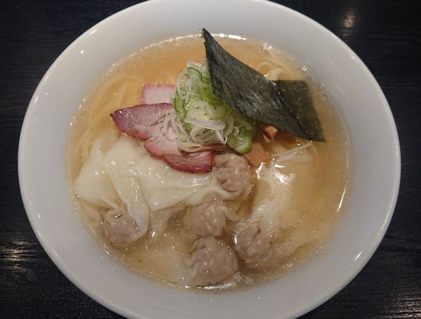 「ワンタンメン（塩）」@支那ソバ 小むろの写真