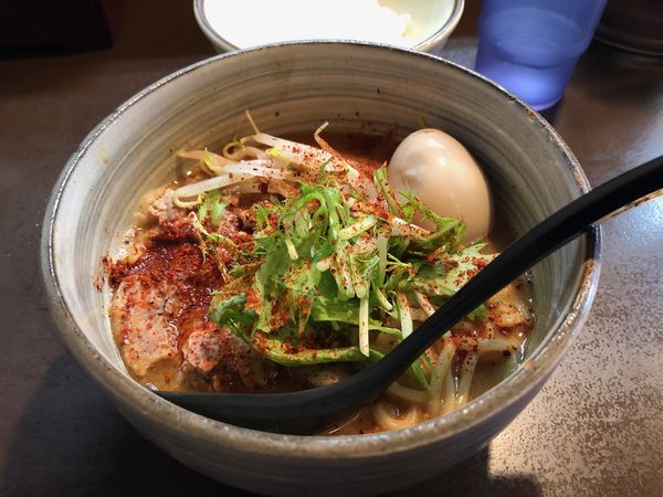 「辛みそらーめん」@麺処 と市の写真