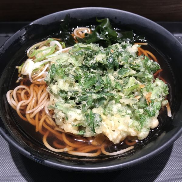 「春菊天（￥440）」@名代 富士そば 京急蒲田店の写真