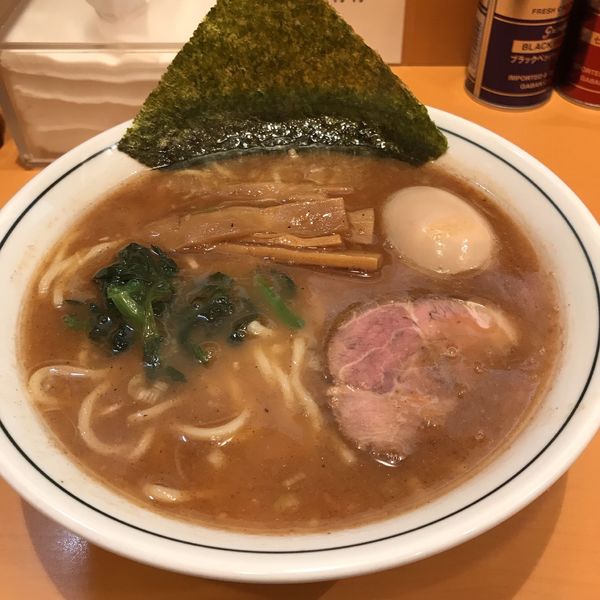 「らーめん　味付玉子」@らーめん文蔵の写真