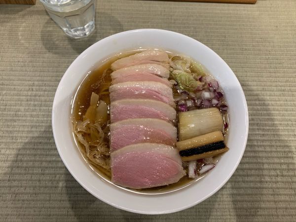 「鴨コンフィ麺」@らーめん 鴨to葱の写真