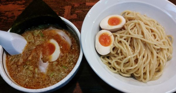 「つけめん900円」@こってりらーめん 誉の写真