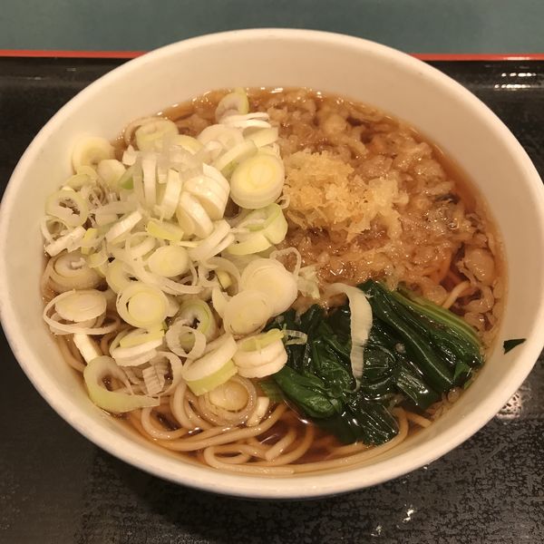 「たぬき(¥350)」@小諸そば 芝浦店の写真