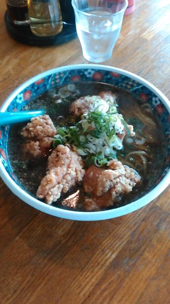 「から揚げらぁ～麺」@ら〜めん いずみの写真