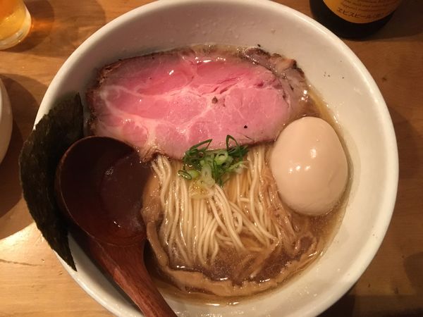 「味玉そば＋恵比寿＋つまみ」@中華蕎麦 蘭鋳の写真