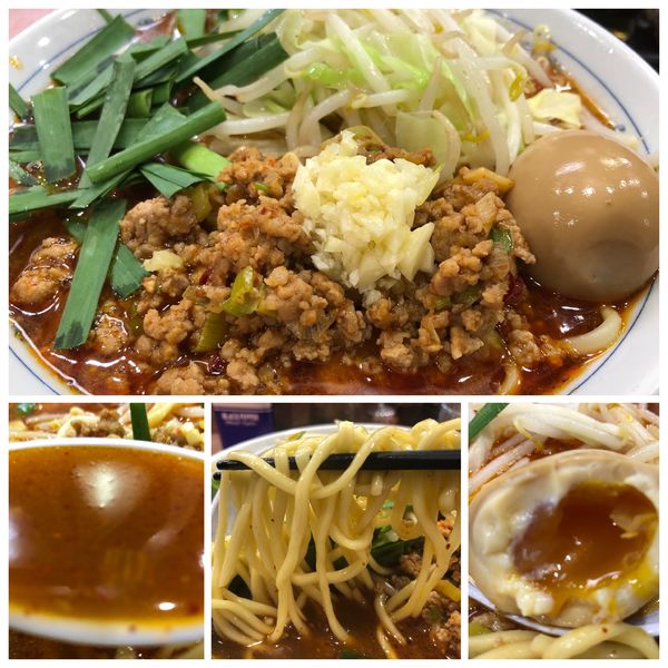 「【限定10食】台湾ラーメン 840円 麺カタメ」@所沢大勝軒の写真