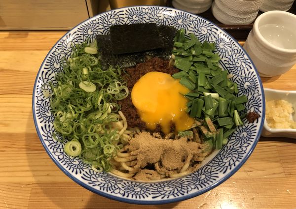 「台湾まぜそば 大盛」@自家製麺 竜葵の写真