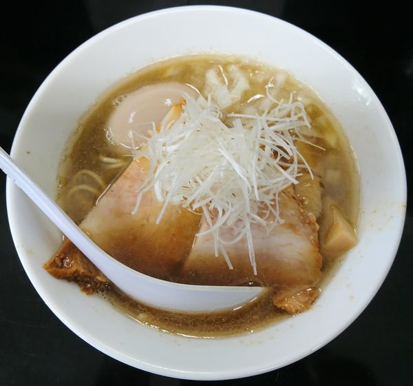 「煮干中華そばNORMAL＋煮卵」@煮干中華そば のじじR 我孫子店の写真