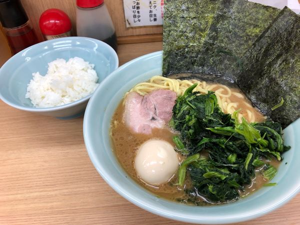 「らーめん」@横浜ラーメン 武蔵家 明大前店の写真