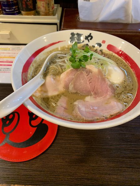 「濃厚牡蠣そば」@麺や でこの写真