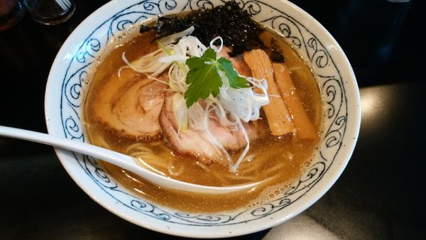 「【限定】淡麗煮干しSoba780円」@麺屋しとらすの写真