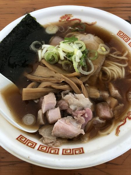 「【中華蕎麦　日暈】生揚げ醤油の煮干し中華蕎麦」@大つけ麺博 美味しいラーメン集まりすぎ祭の写真