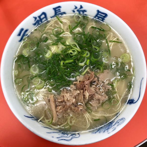 「ラーメン (550円)」@元祖 長浜屋の写真