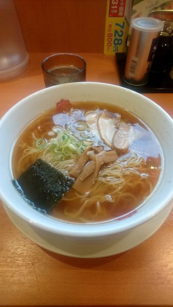 「ラーメン 大盛り」@日高屋 大塚北口駅前店の写真