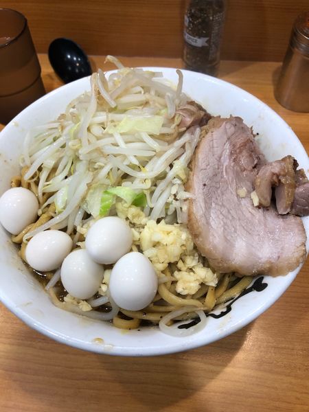 「ドクロ」@ラーメン二郎 八王子野猿街道店2の写真