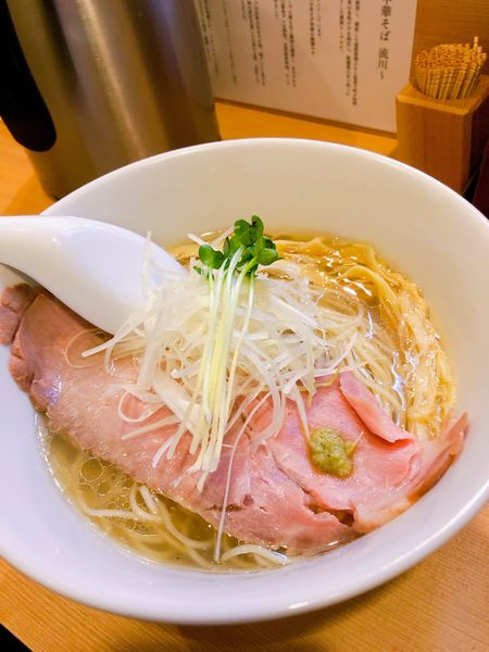 「塩中華そば」@中華そば 流川の写真