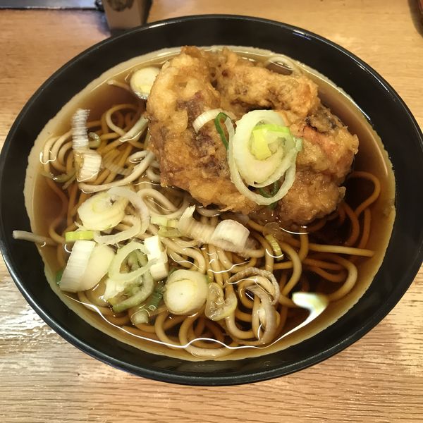 「いかげそ天（￥370）」@六文そば 金杉橋店の写真