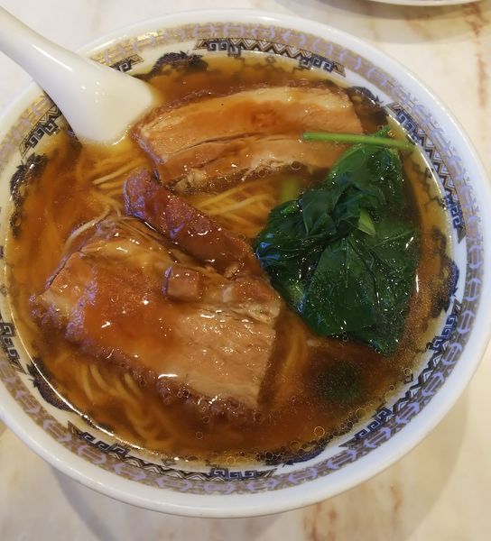 「角煮そば」@華錦飯店の写真