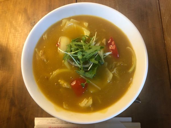 「かつを風味のカレーらーめん」@ナチュラルセンス いのせの写真