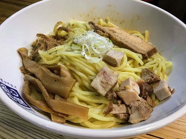 「油そば」@こく味ラーメン かしわ屋の写真
