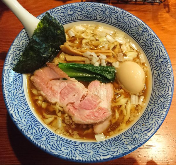 「味玉手揉み中華蕎麦 醤油」@麺処 ほん田の写真