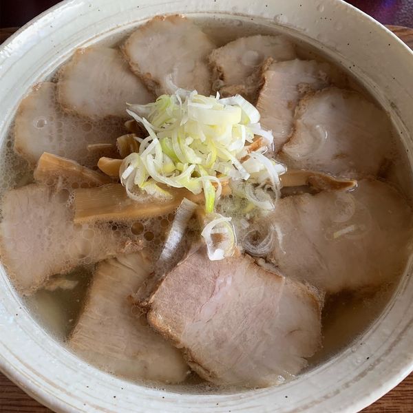 「会津山塩チャーシューメン」@奥裏磐梯らぁめんやの写真