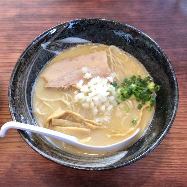 「とりそば 塩（750円）」@麺堂 稲葉の写真