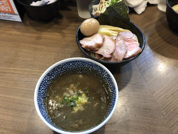 「特製極濃煮干しつけ麺中盛」@煮干しつけ麺 宮元の写真