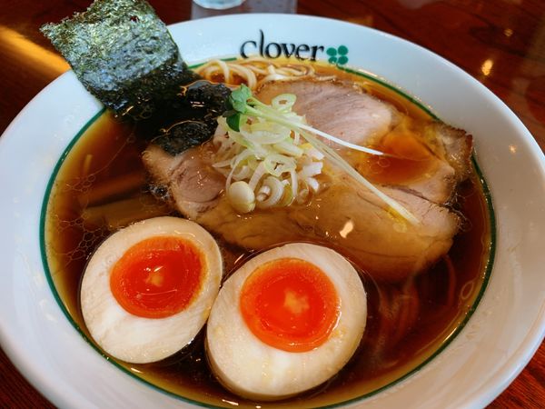 「醤油らあめん」@らあめんCloverの写真