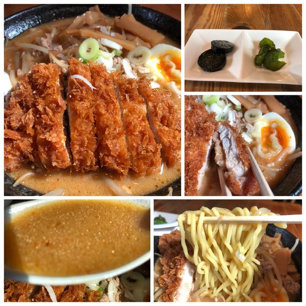 「スタミナ味噌ラーメン  1200円」@とんかつ 熊さん 大宮店の写真