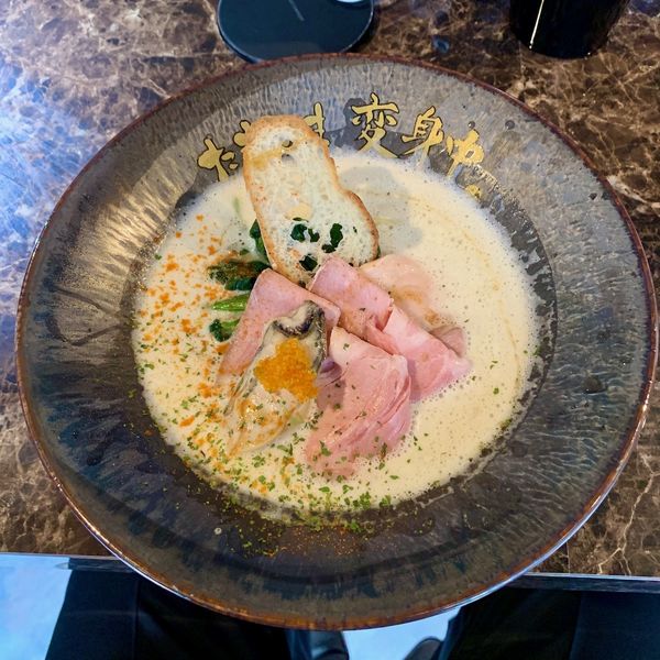 牡蠣らーめん（鯛）