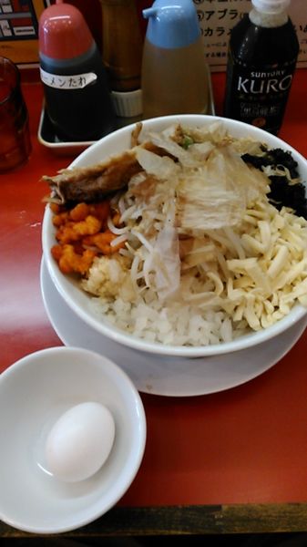 「塩まぜそば　チーズ」@自家製麺 ダイサンの写真