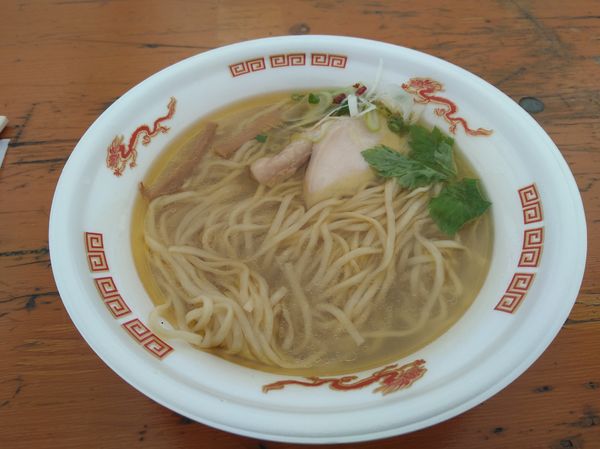 「煌めきの塩そば(大つけ麺博)870円」@大つけ麺博 美味しいラーメン集まりすぎ祭の写真